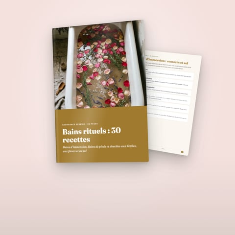Bains rituels : 30 recettes