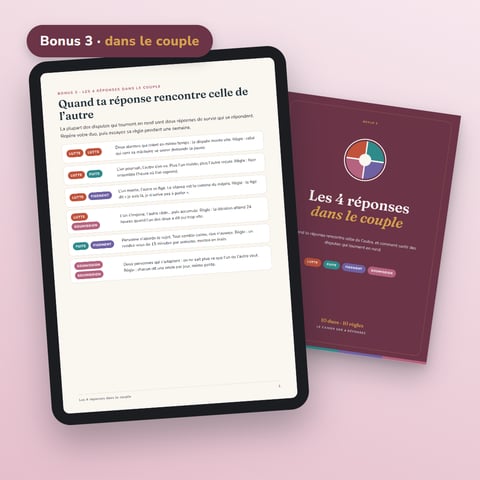 Bonus 3 · Les 4 réponses dans le couple
