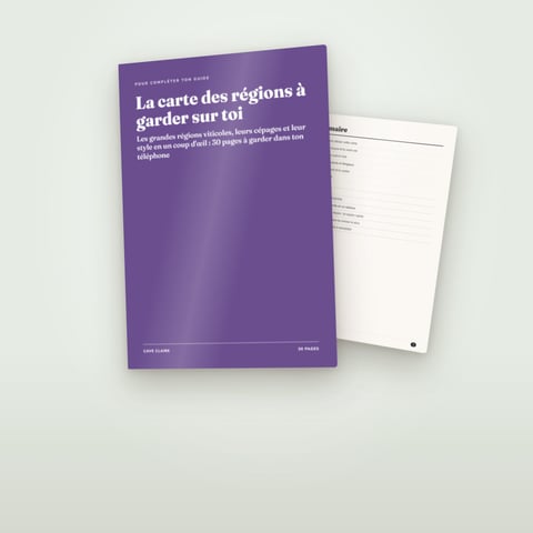 La carte des régions à garder sur toi