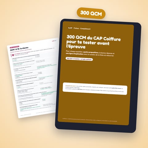300 QCM du CAP Coiffure