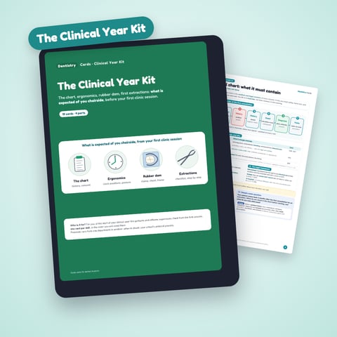 The Clinical Year Kit — your first clinic sessions, step by step