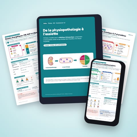 DiétoFiches — 70 fiches de diététique thérapeutique