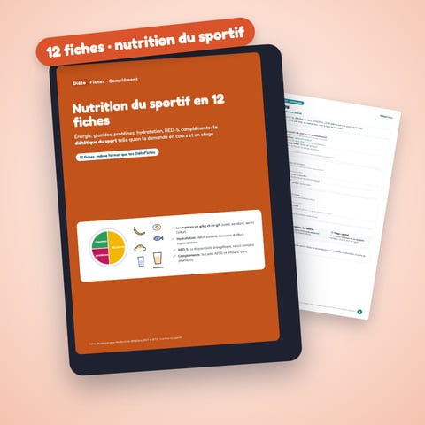 Nutrition du sportif en 12 fiches