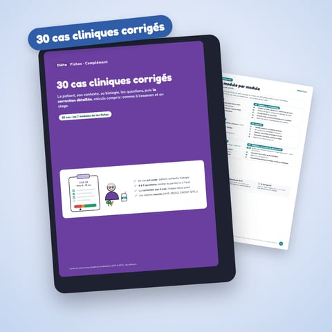 30 cas cliniques corrigés