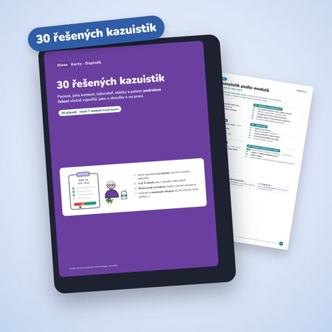 30 řešených kazuistik