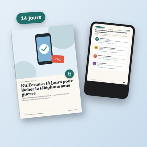 Kit Écrans : 14 jours pour lâcher le téléphone sans guerre