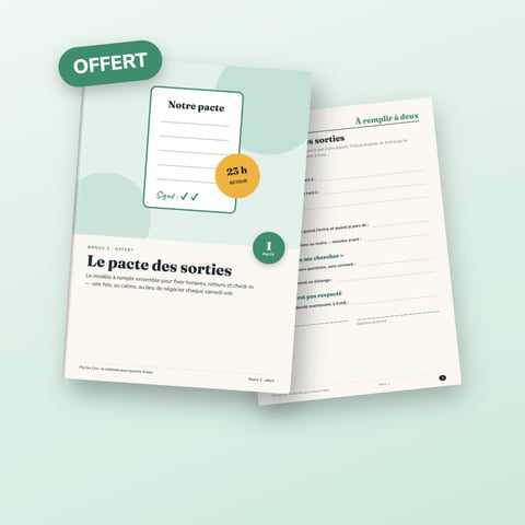 Bonus 2 · Le pacte des sorties