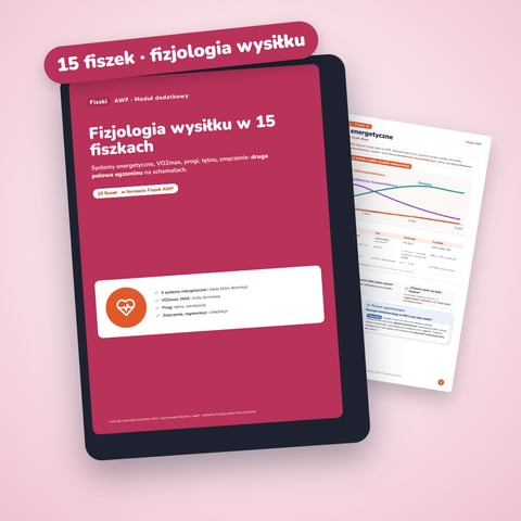 Fizjologia wysiłku w 15 fiszkach