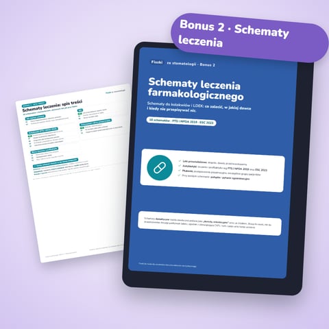 Bonus 2 · Schematy leczenia farmakologicznego