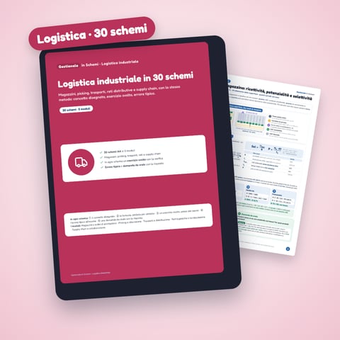 Logistica industriale in 30 schemi