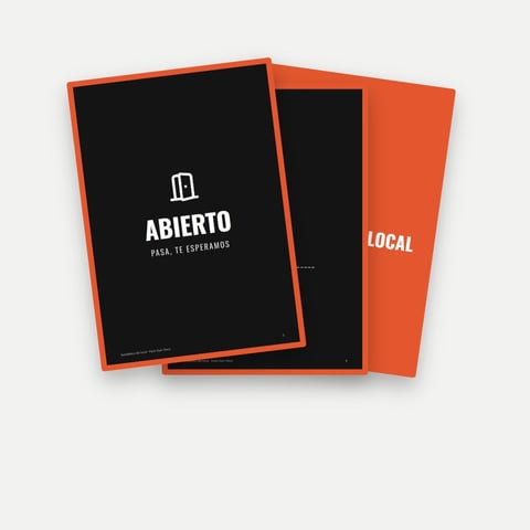 Regalo 1 · Señalética del gimnasio — 20 carteles
