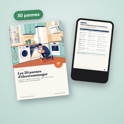 Les 30 pannes d'électroménager