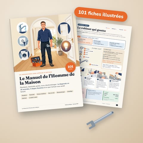 Le Manuel de l'Homme de la Maison — 101 réparations sans appeler d'artisan