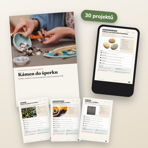 Kámen do šperku: 30 projektů z vlastních kamenů