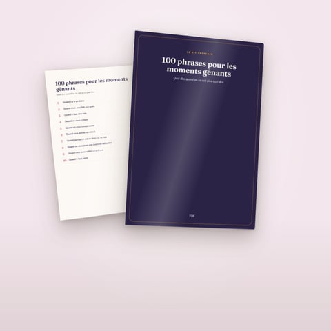 100 phrases pour les moments gênants