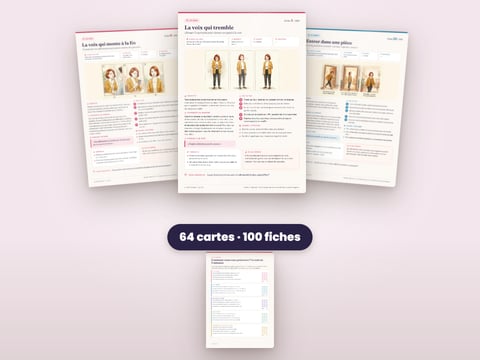 Le Kit Présence : 64 cartes + 100 fiches illustrées