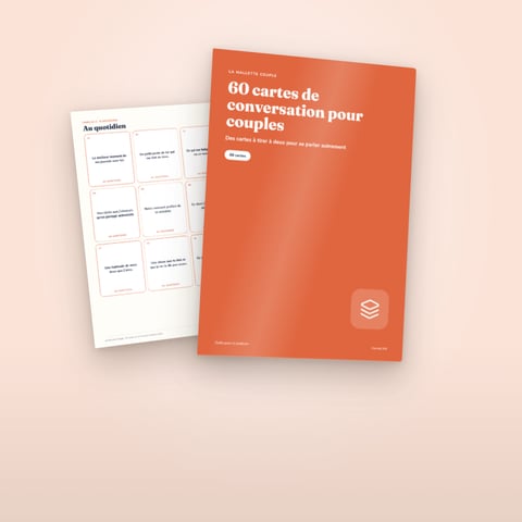 60 cartes de conversation pour couples