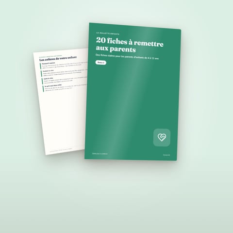 Bonus 2 — 20 fiches à remettre aux parents (4-11 ans)