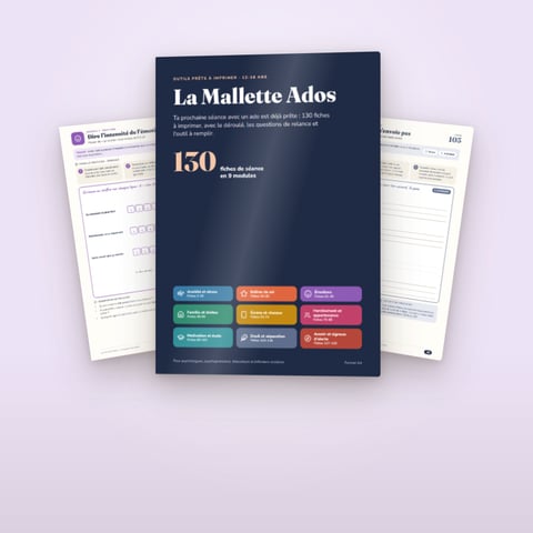 La Mallette Ados — 130 fiches prêtes à imprimer