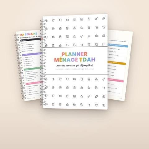 Planner Ménage TDAH