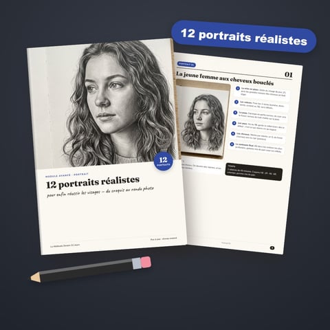 12 portraits réalistes pour enfin réussir les visages