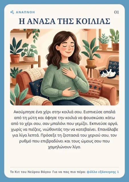 Οι 64 κάρτες του νεύρου Βάγου (οθόνη)