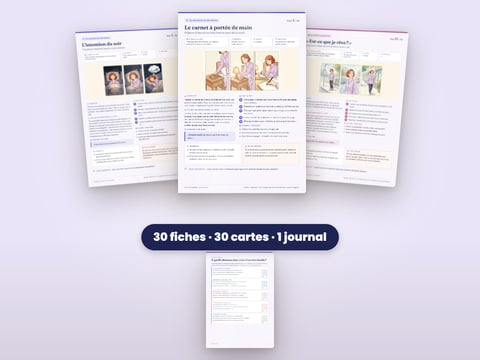 30 Nuits Lucides : 30 fiches, 30 cartes et un journal