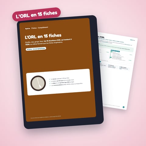L'ORL en 15 fiches