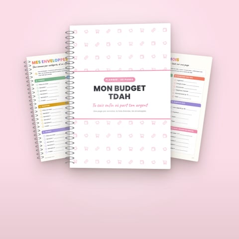 Mon Budget TDAH — le planner de 40 pages