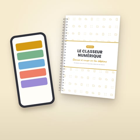 Le classeur numérique : scanner et ranger tes papiers sur ton téléphone