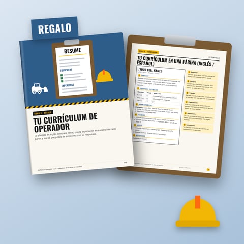 Bono 3 — Tu Currículum de Operador + 25 preguntas de entrevista