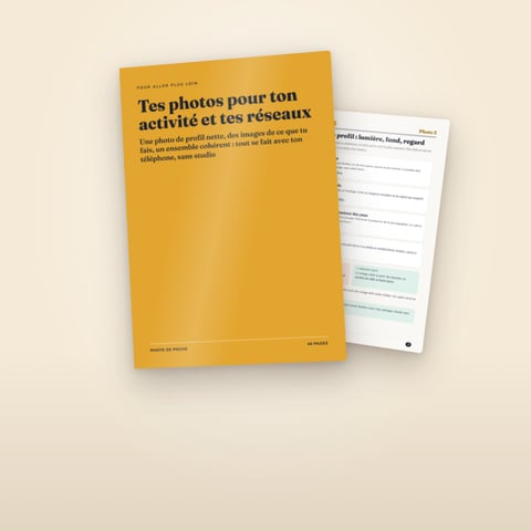 Tes photos pour ton activité et tes réseaux