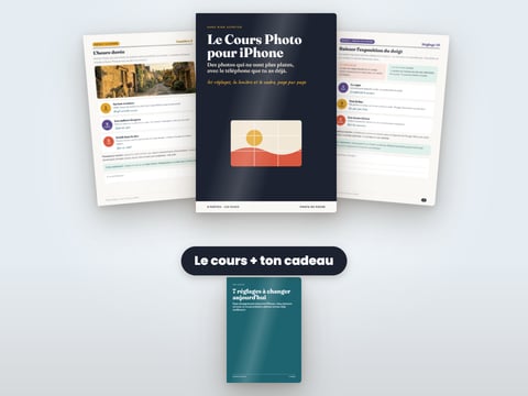 Le Cours Photo pour iPhone