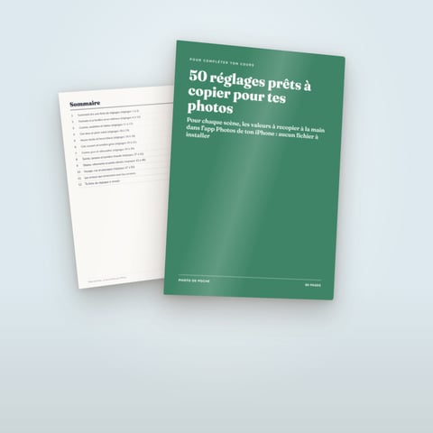 50 réglages prêts à copier pour tes photos