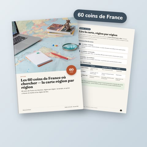Les 60 coins de France où chercher — la carte région par région