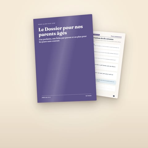Le Dossier pour nos parents âgés