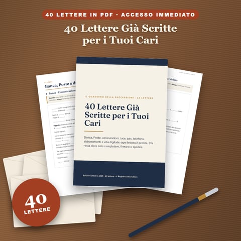 40 Lettere Già Scritte per i Tuoi Cari