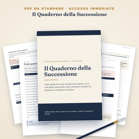 Il Quaderno della Successione