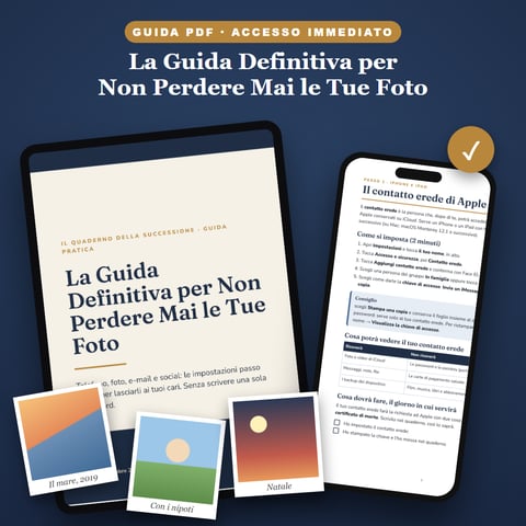 La Guida Definitiva per Non Perdere Mai le Tue Foto