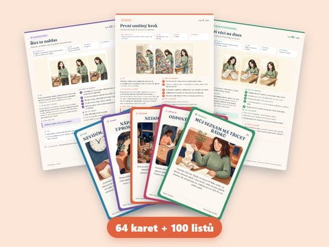 Sada Rozjezd: 64 karet + 100 ilustrovaných listů