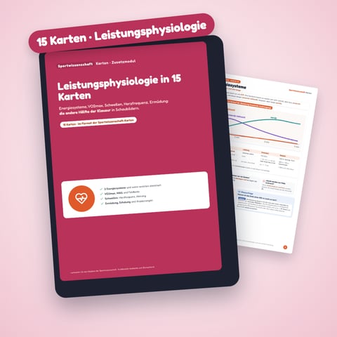 Leistungsphysiologie in 15 Karten