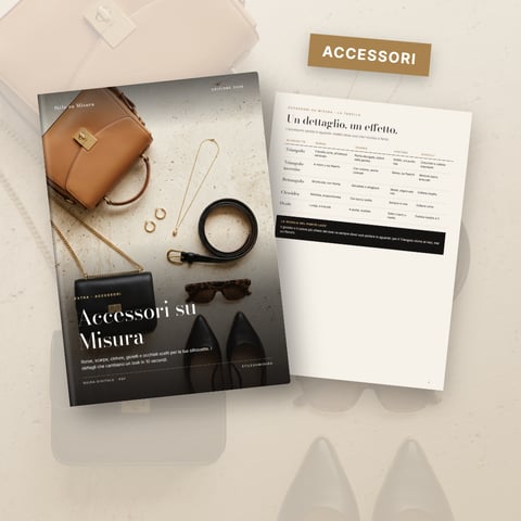 Accessori su Misura — borse, scarpe e gioielli per la tua silhouette