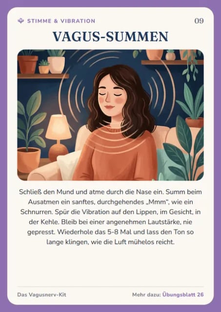 Die 64 Vagusnerv-Karten (Bildschirm)